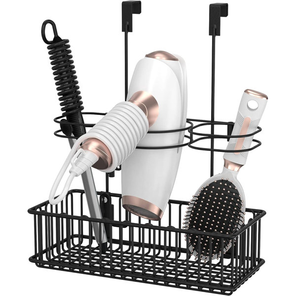 Rebrilliant Dayde Black Hair Dryer Holder Hair Tools Organizer 3